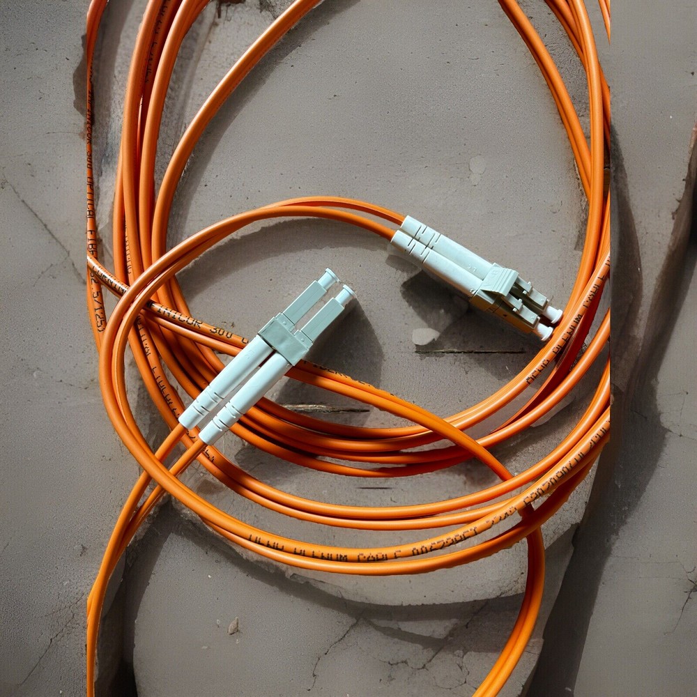15M LC/LC Plenium Fiber Cable ~ Unused