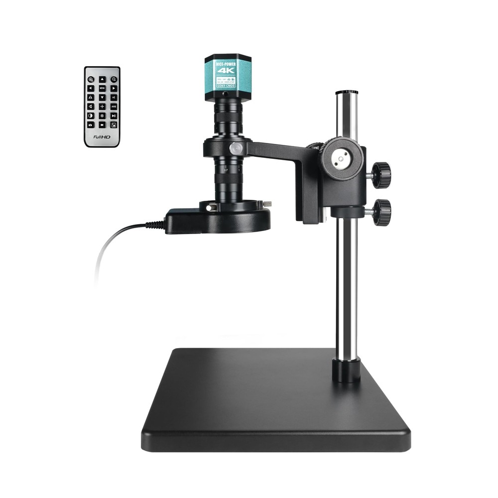 NICE-POWER Digital Microscope Large Stable Base Stand, 4K HD Quality Industri...