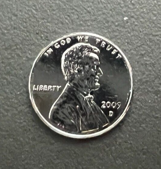 2009 D Penny Silver Lincoln Commemorative 1 Cent Uncirculated
