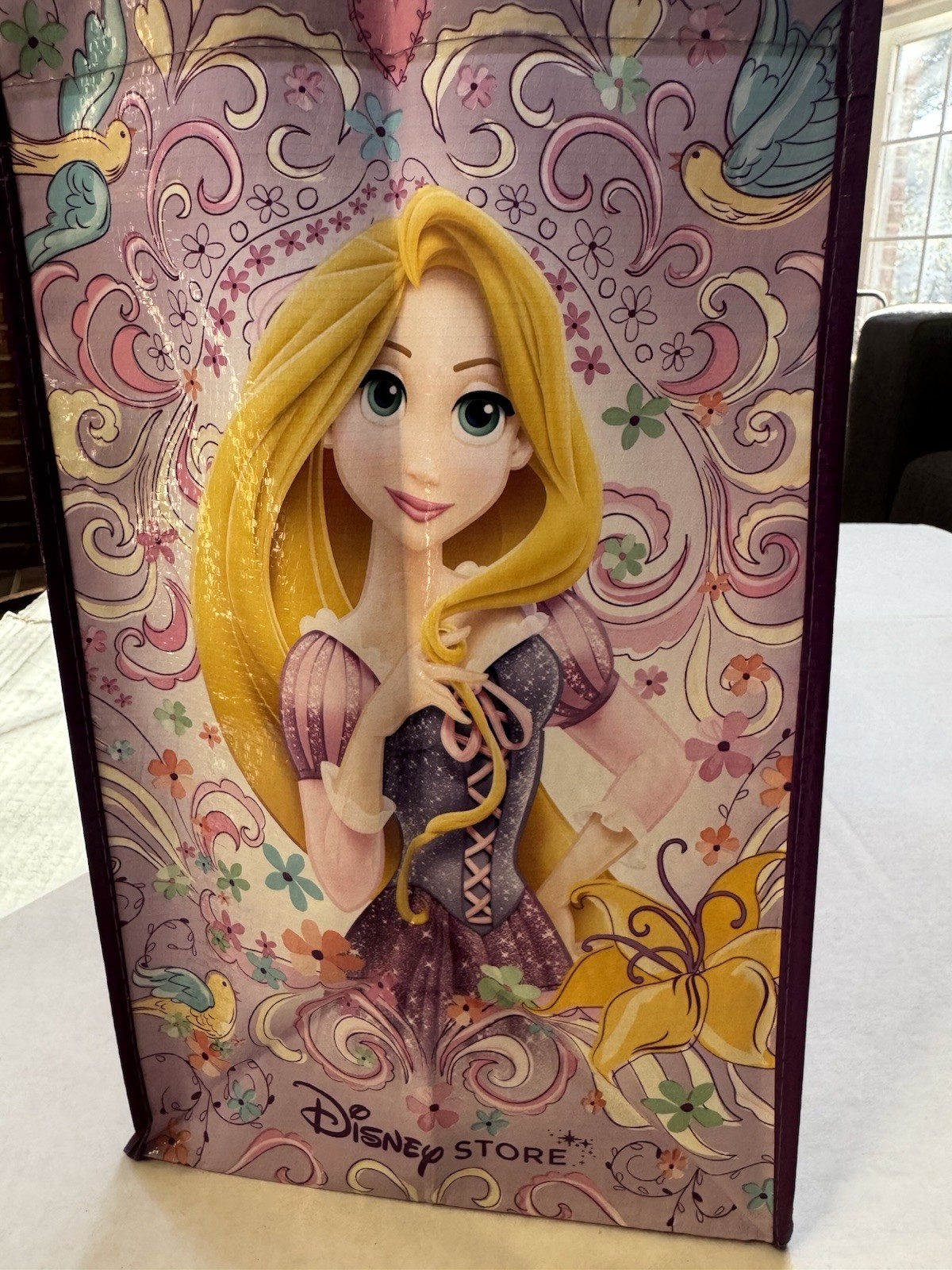 Disney Store Princess Rapunzel From Tangled Reusable Tote Bag NWT