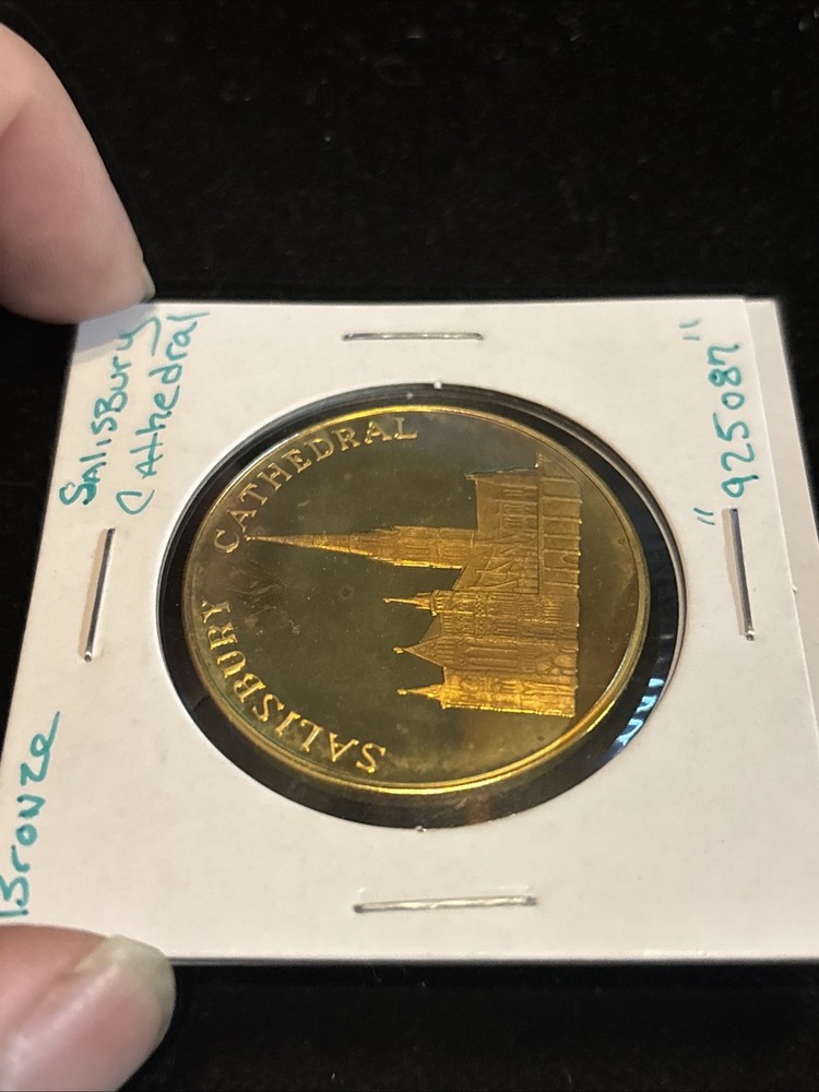 Salisbury Cathedral Bronze Token “925087”
