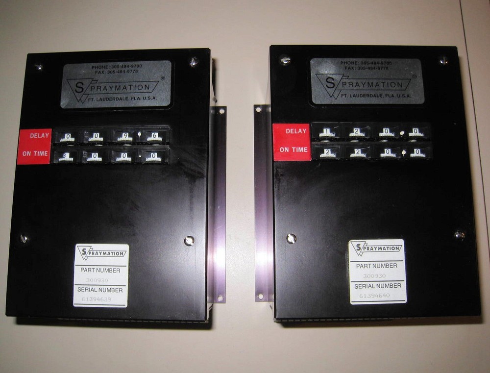 Spraymation 300930 Control Timer Clock Decade Delay Input Module ON Time NEW