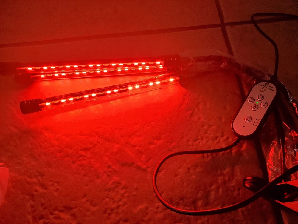 Hoomeda Indoor Plants Grow Light USB Powered With 3 Adjustable Bars & Timer