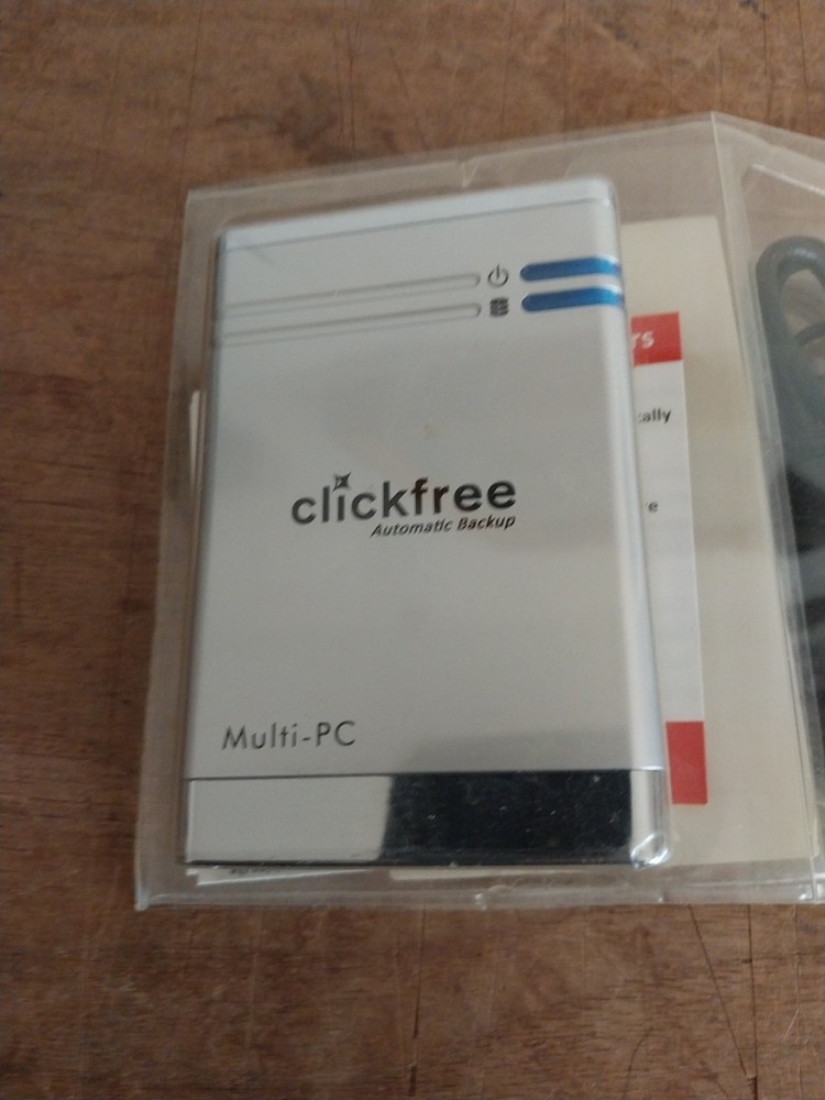 Clickfree Automatic Backup Multi-PC 160GB NIP