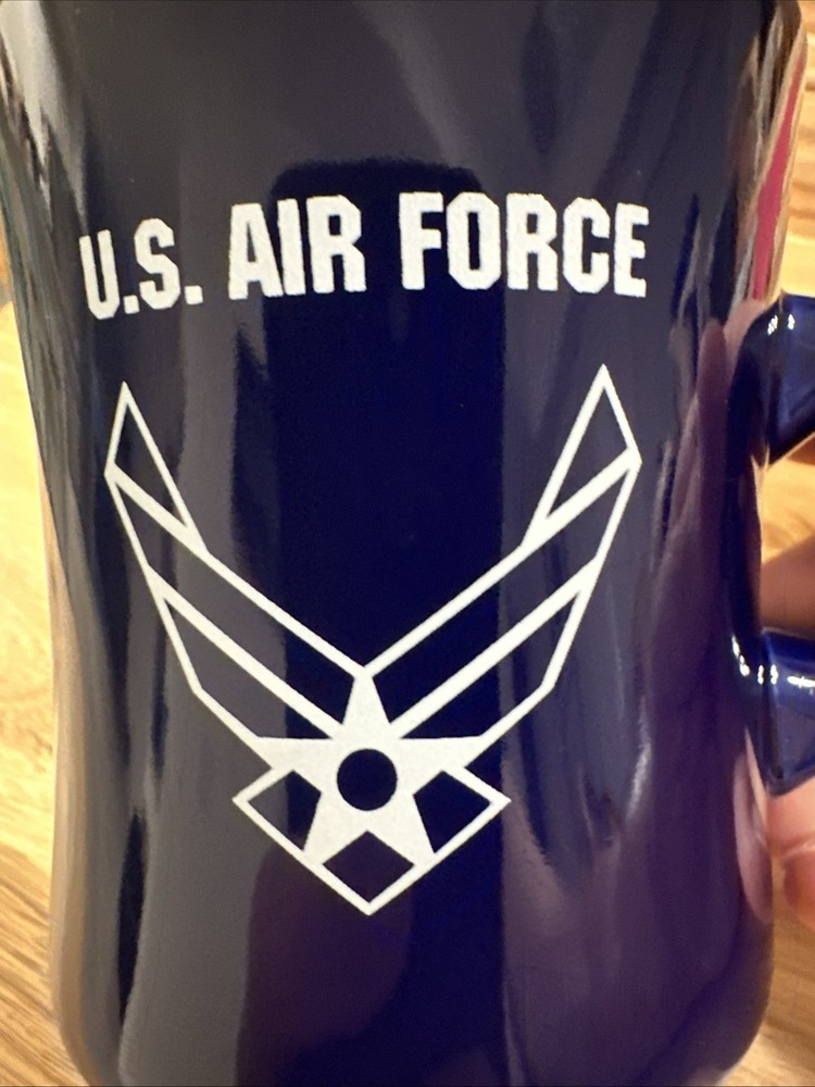 U.S. Air Force Coffee Cup Mug Dark Blue Mware M Ware