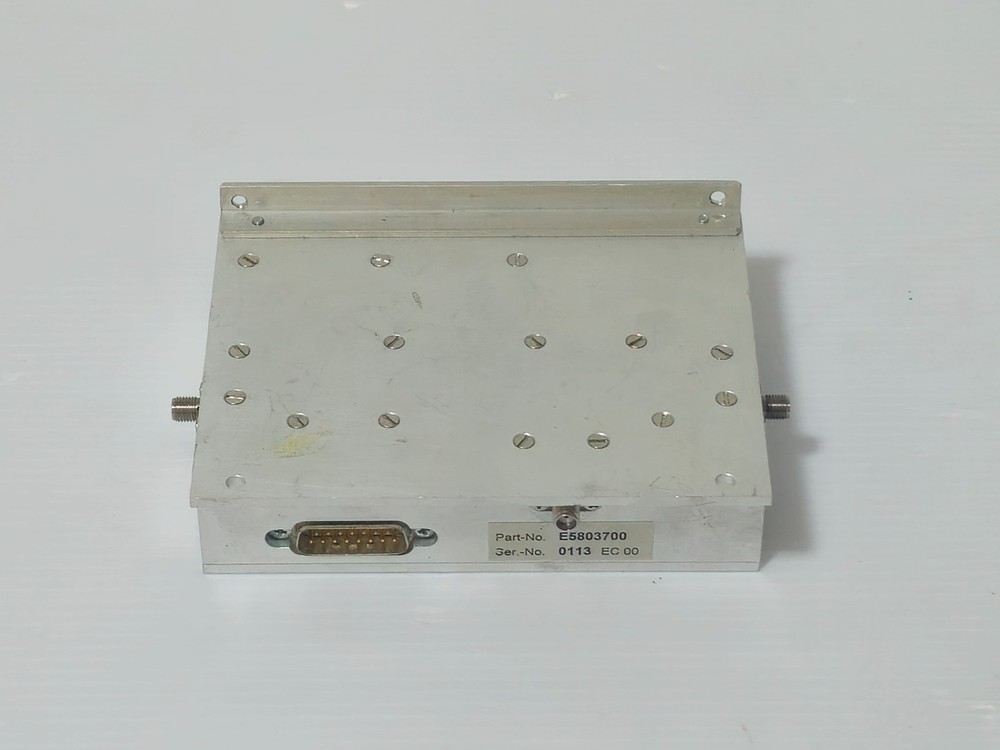 RF Module Amplifier Filter Unit E5803700 Industrial Telecom Aluminum Chassis