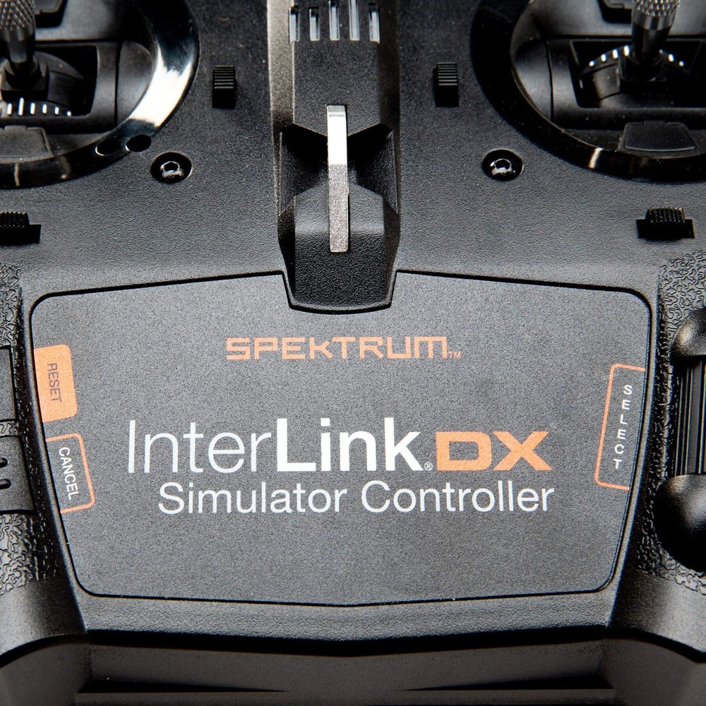 Spektrum Interlink DX Simulator Controller with USB Plug, SPMRFTX1, black