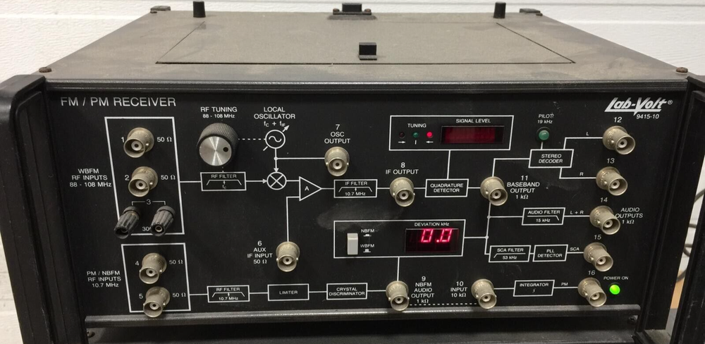 Lab-Volt FM/PM Receiver 9415-10