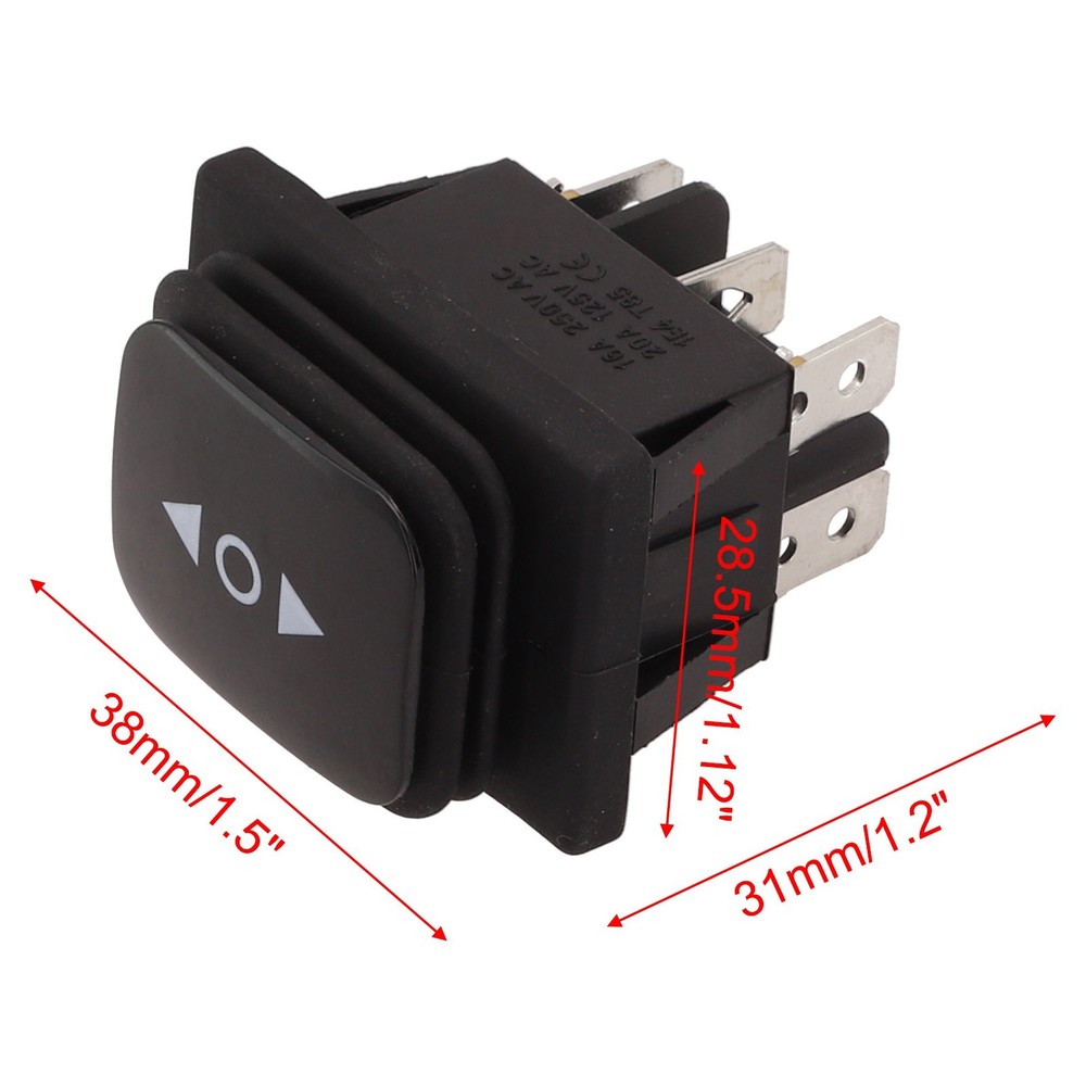 Momentary Polarity Reverse Switch For Electrical Projects Sturdy Construction