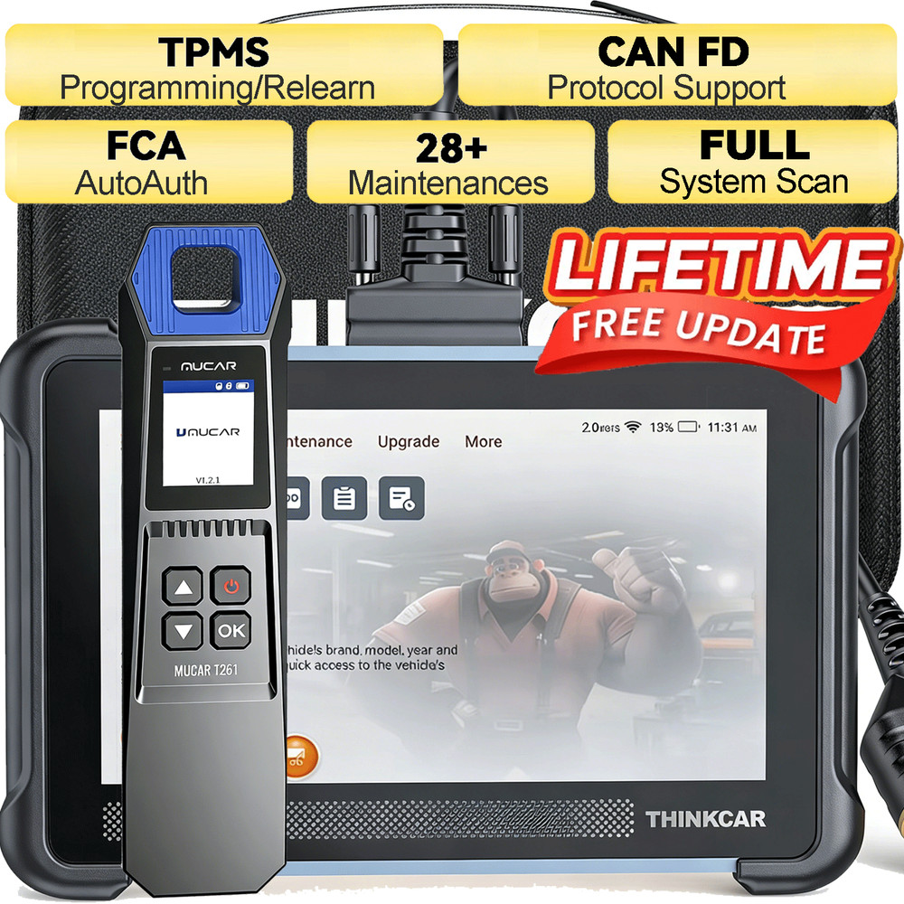 ThinkScan 672 TPMS Programmer Scanner Bidirectional Diagnostic Tool 28+Services