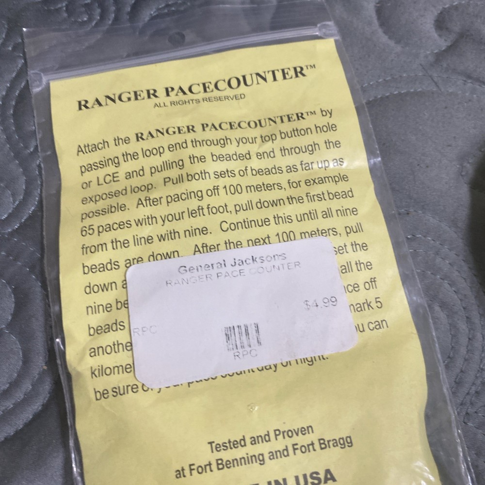 Ranger Pace Counter