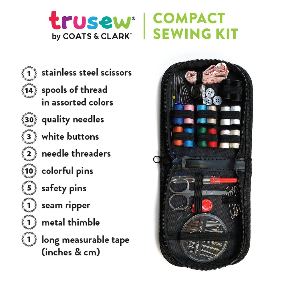 Trusew Sewing Kit Beginners Kit, Multicolor