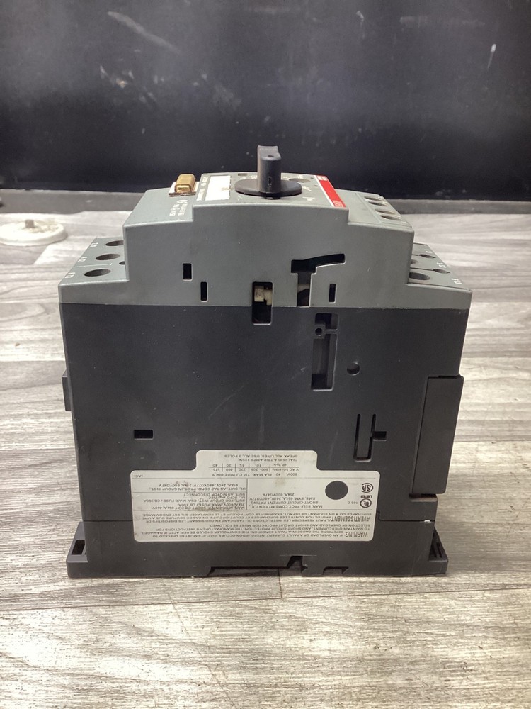ABB MS450 MANUAL MOTOR STARTER #108B134PR3