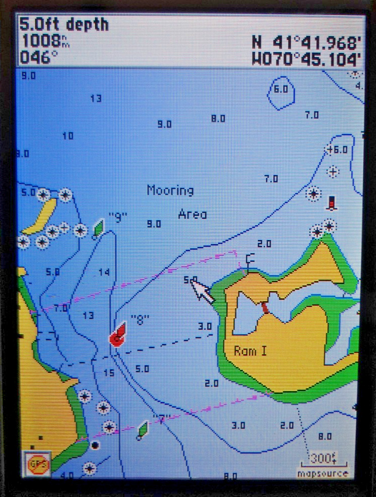 Garmin BlueChart CAPE COD MUS003R Navigation Data Card Chart Map Chip