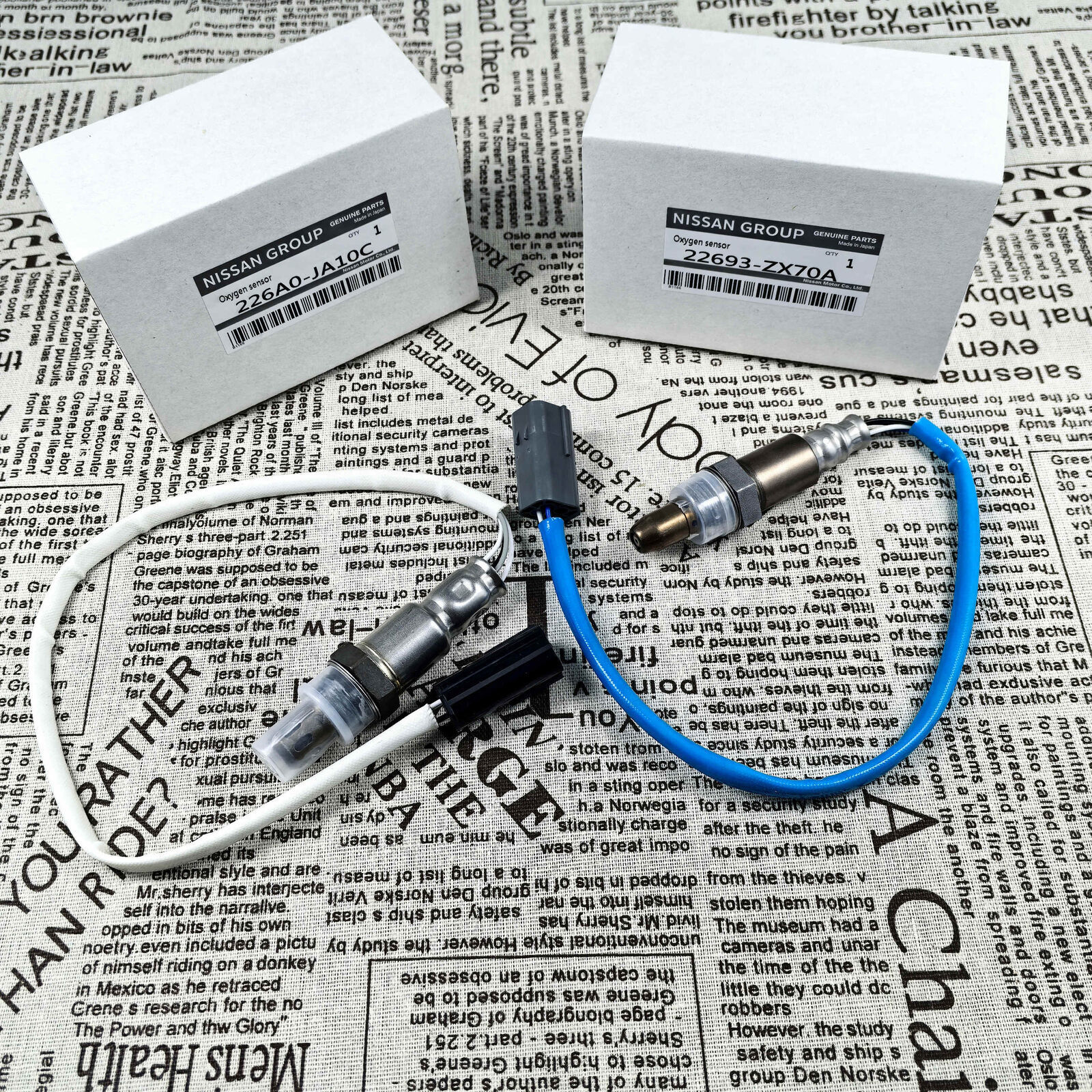 OEM 2PCS Upstream & Downstream Oxygen O2 Sensor For 2007-2013 Nissan Altima 2.5L