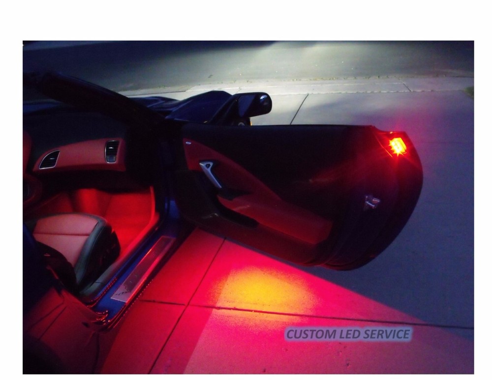 C7 CORVETTE LED DOOR HANDLE & PUDDLE LIGHTING KIT (SUPERBRIGHT)