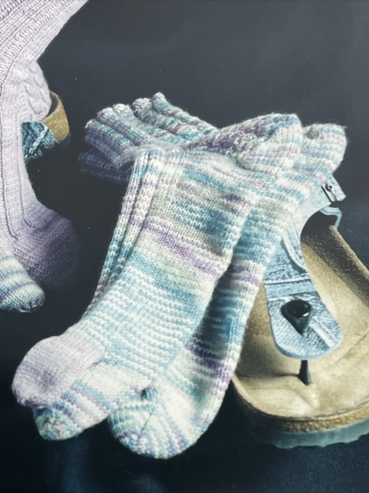 Fiber Trends Toe Jazz Socks Knitting Pattern
