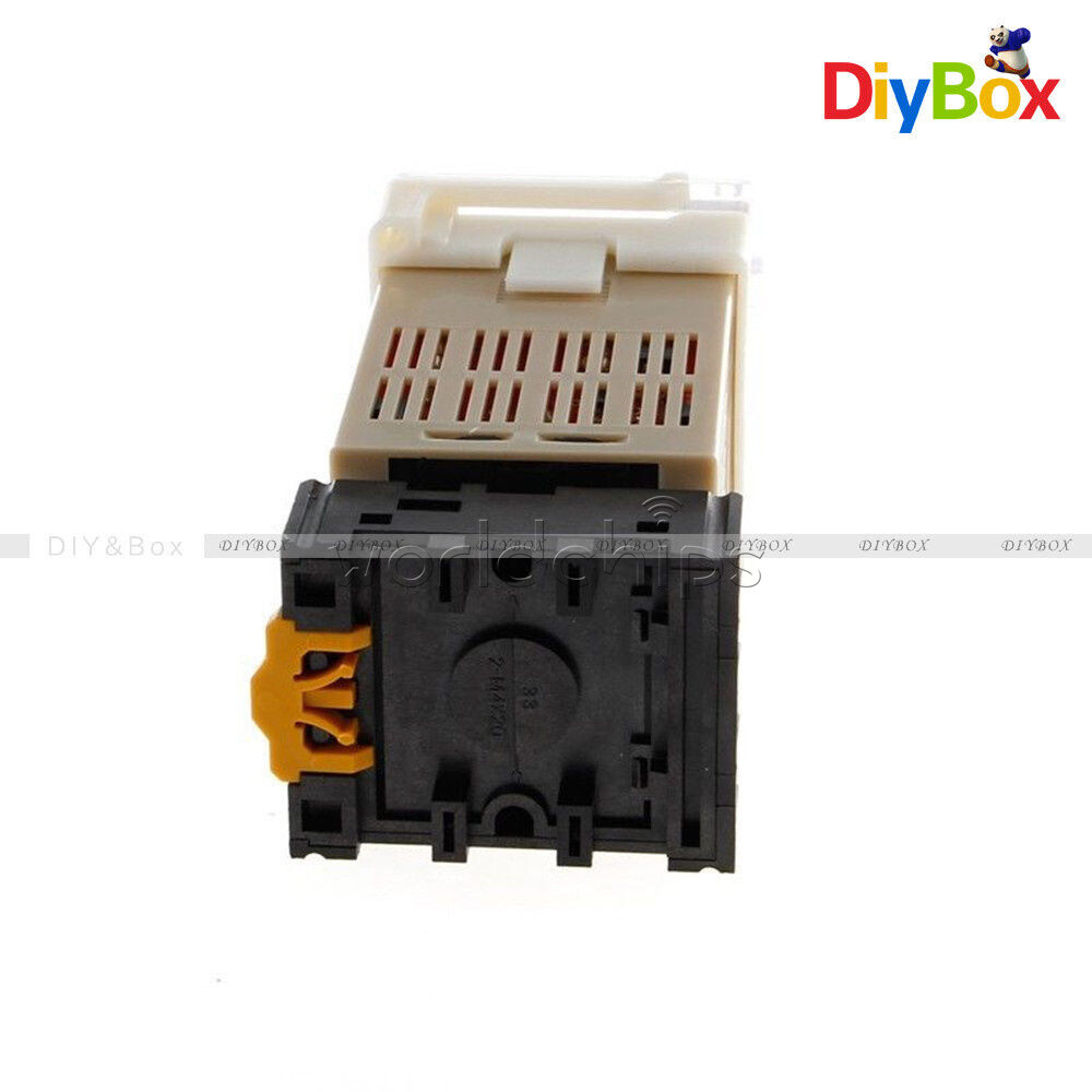 DH48S-S Digital AC 220V Programmable Time Delay Relay with Socket Base