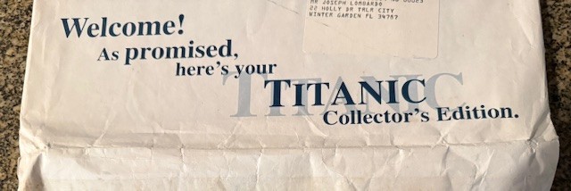 Titanic Commemorative Booklet