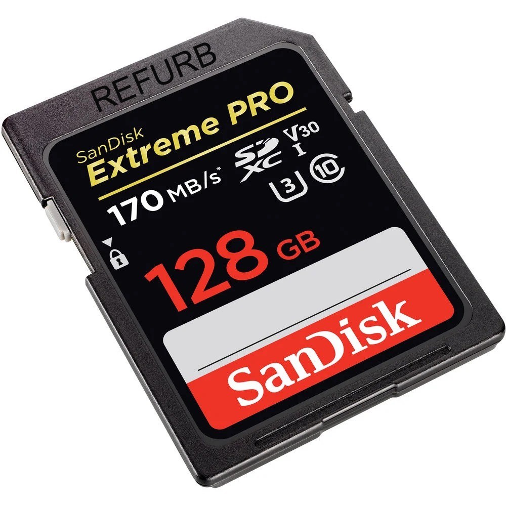 LOT 5x SanDisk - Extreme PRO 128GB SDXC UHS-I Memory Card 170MB/s