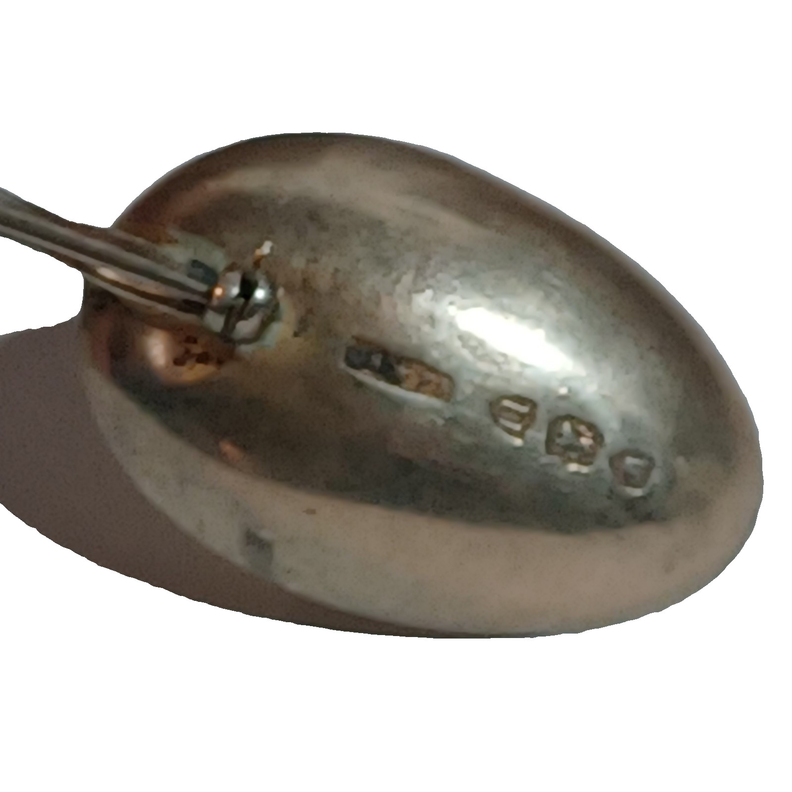 Vtg Scott Monument Edinburgh Saunders & Shepherd Sterling Spoon Brooch Pin