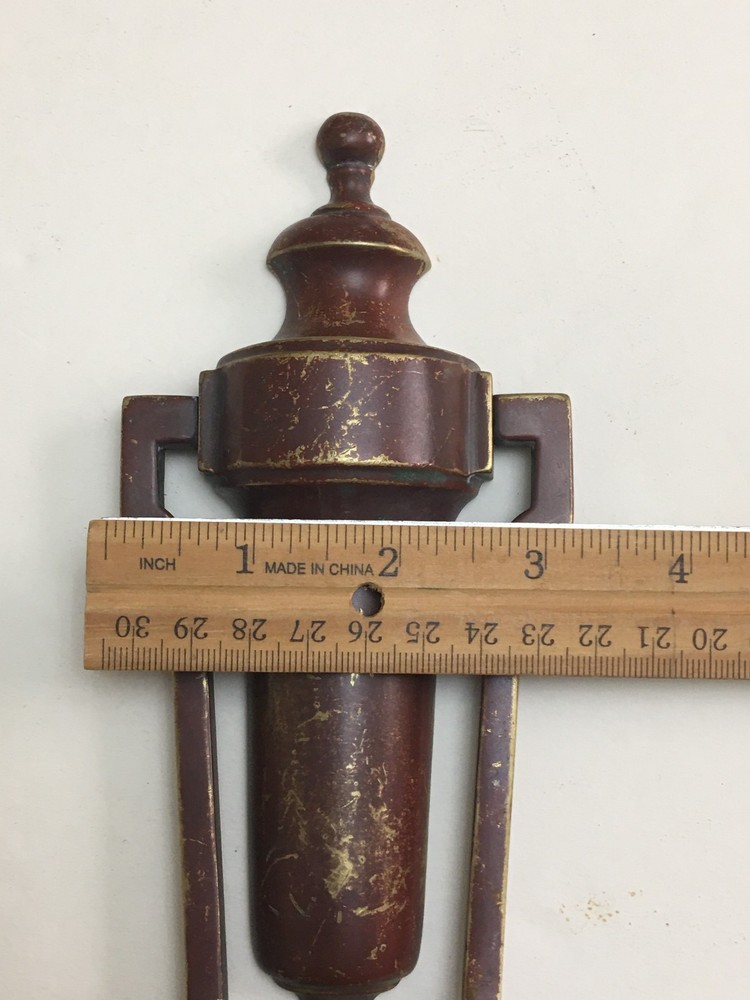 Old brass door knocker