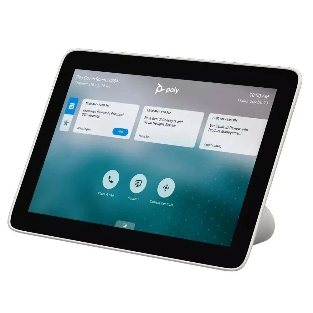 Poly GC8 Video Touch Controller Conference System Tablet for Microsoft Teams