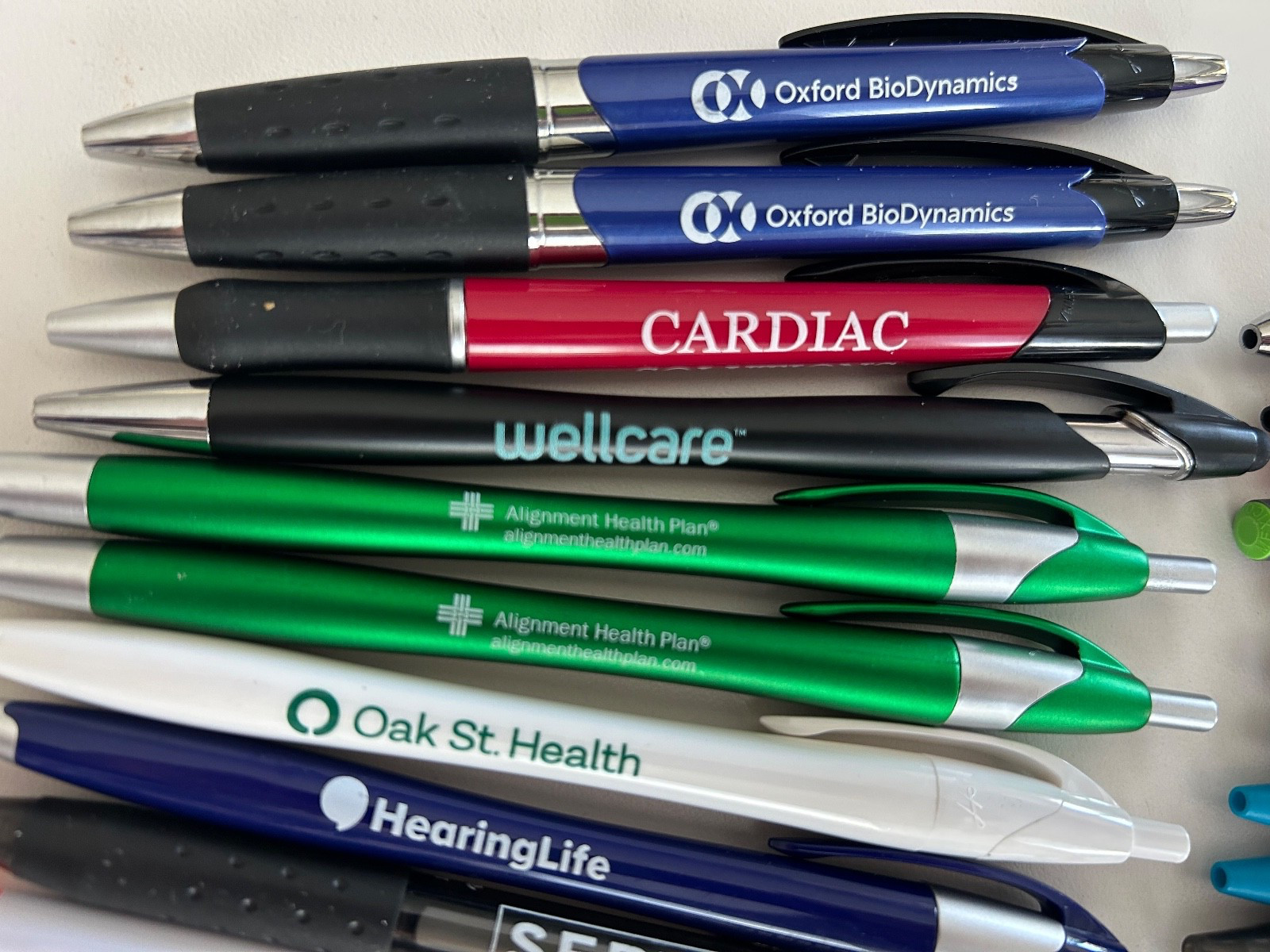 29 Lot Promo PENS Healthcare Medical Services, Aging, AARP United Health, Humana