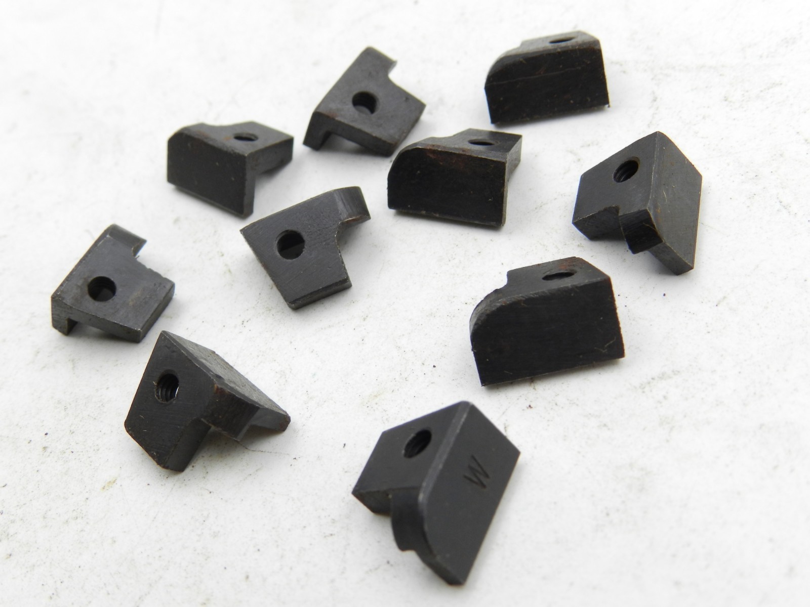 10 No. 4 Lee-Enfield Bolt Catch Plates - Bolt Release Stop Plate