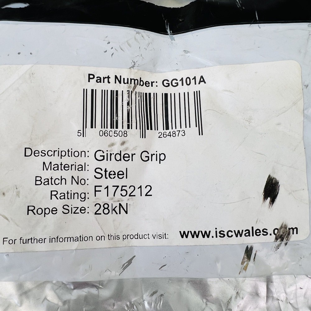 ISC GG101A Girder Grip Anchor