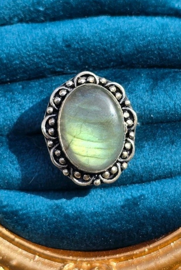 Labradorite Ring Size 7