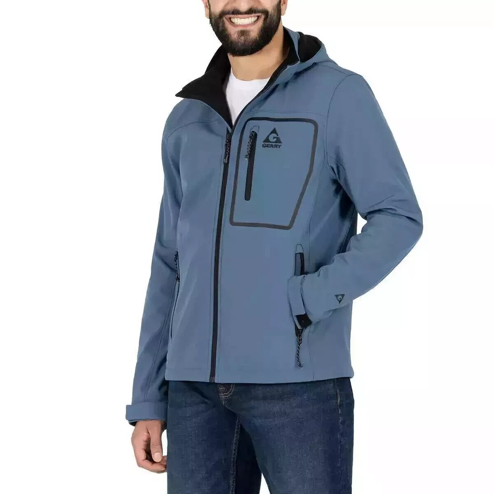 Gerry Men’s Softshell Jacket Wind & Water Resistant