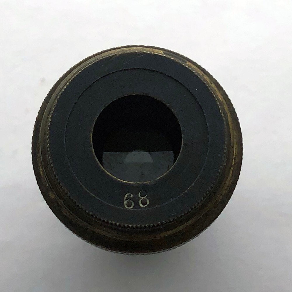 ANTIQUE C. REICHERT Wien № 3 objective microscope Brass