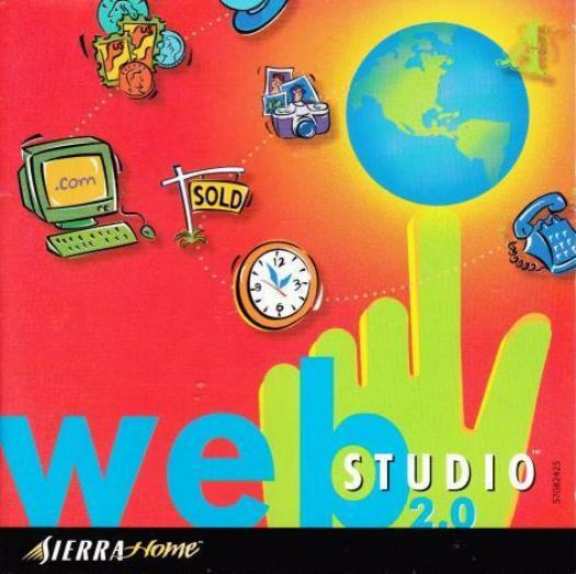 Web Studio 2.0 PC CD professional HTML website page site creation tool, graphics