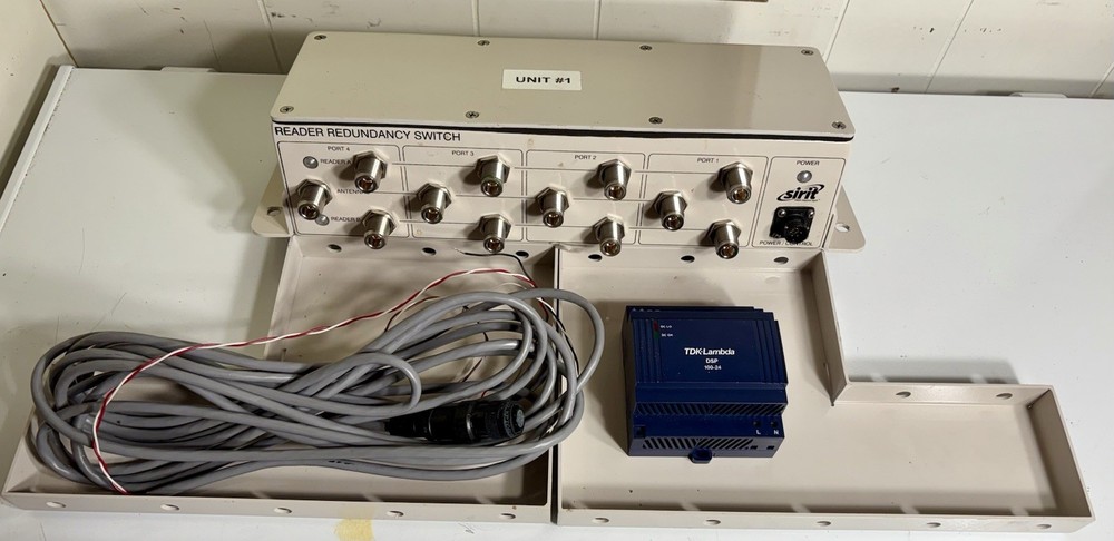 Sirit RRS-001 Reader Redundancy Switch Heavy Duty RFID Access Failover Control