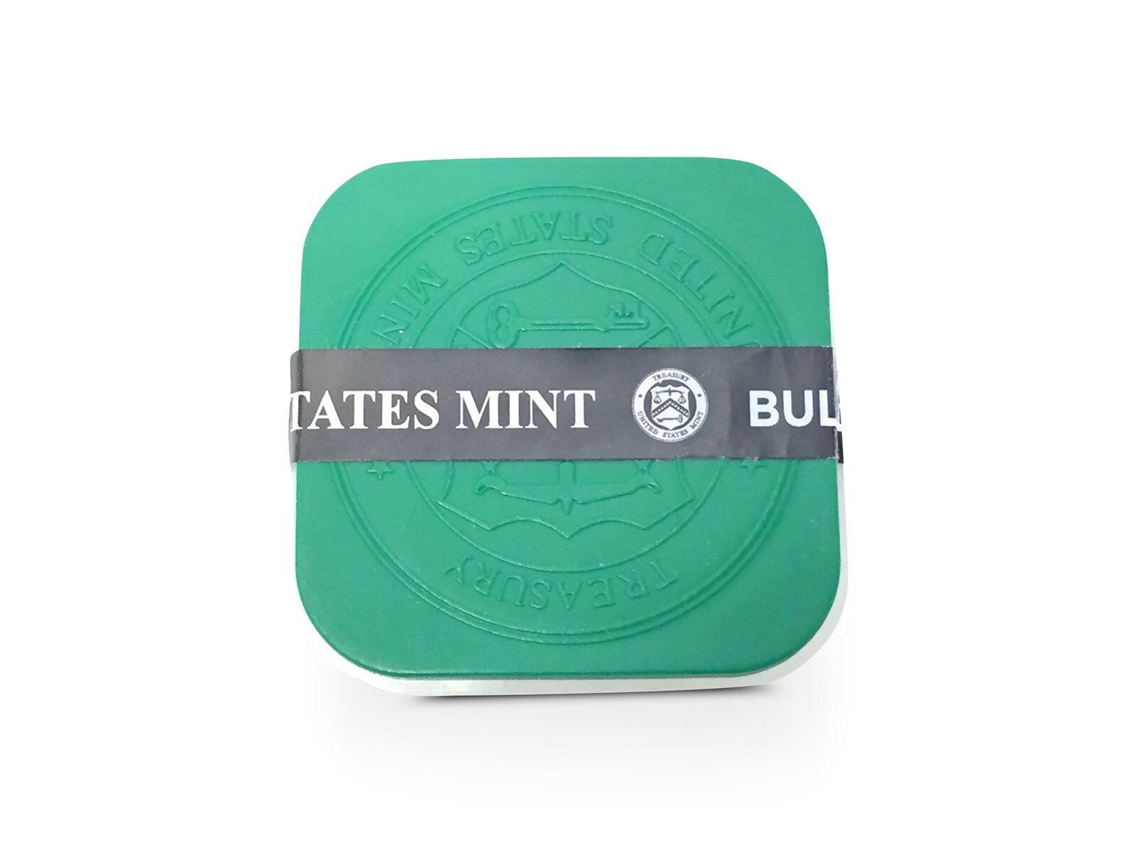 X5 US Mint American Silver Eagle Square Coin Tubes Lot Of 5 Genuine ASE Plastic