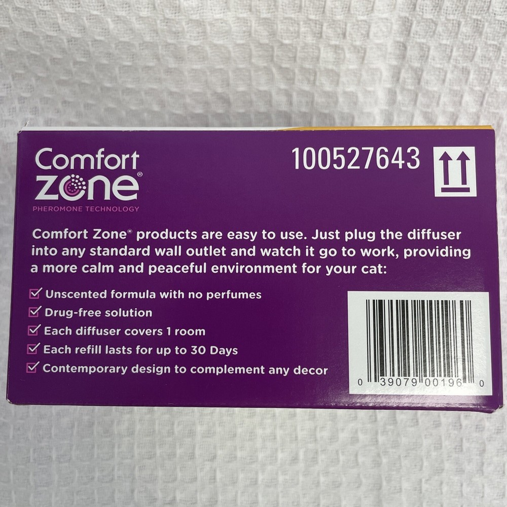 Comfort Zone Cat Calming Diffuser Kit with 3 diffusers and 6 refills