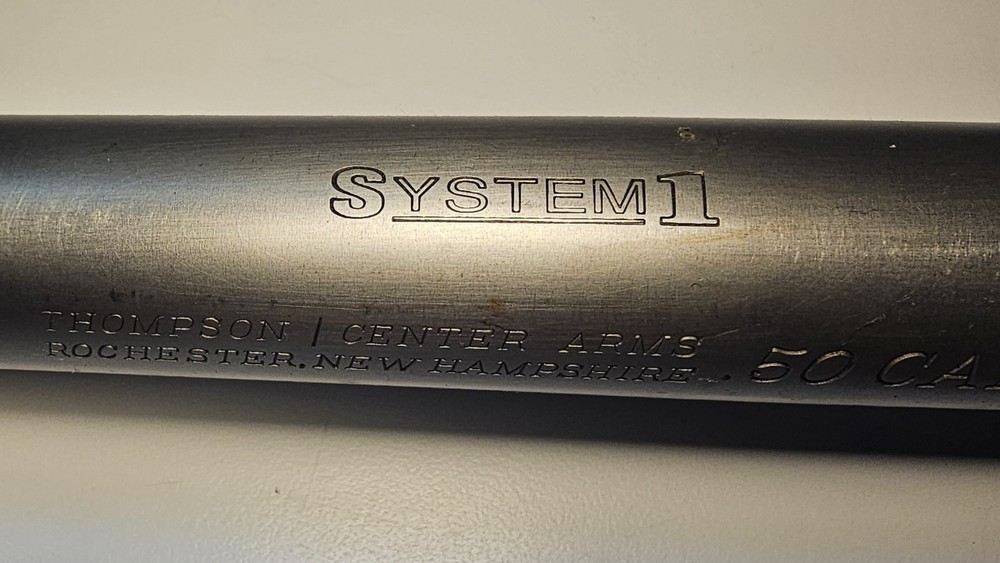 T/C Thompson Center System 1 Inline Muzzleloader 26” Barrel (A)