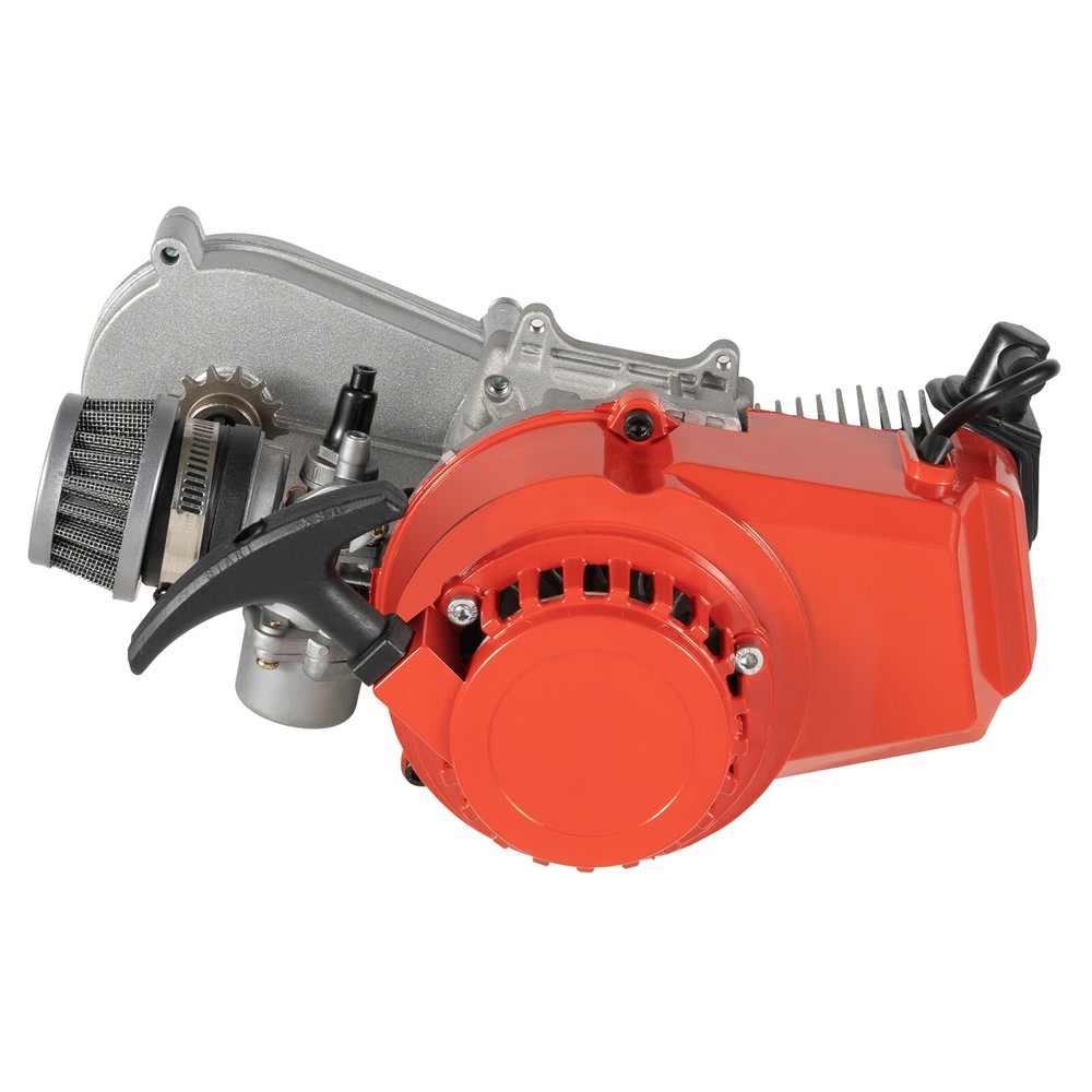 Complete Mini Engine Motor Kit, For 49cc 2stroke Mini Dirt Bike Atv, Pull Start