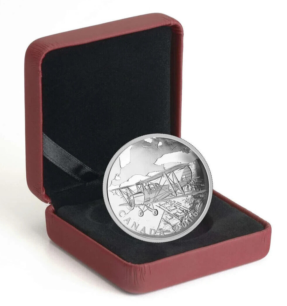 2016 $20 British Commonwealth Air Training Plan 1 oz Fine Silver