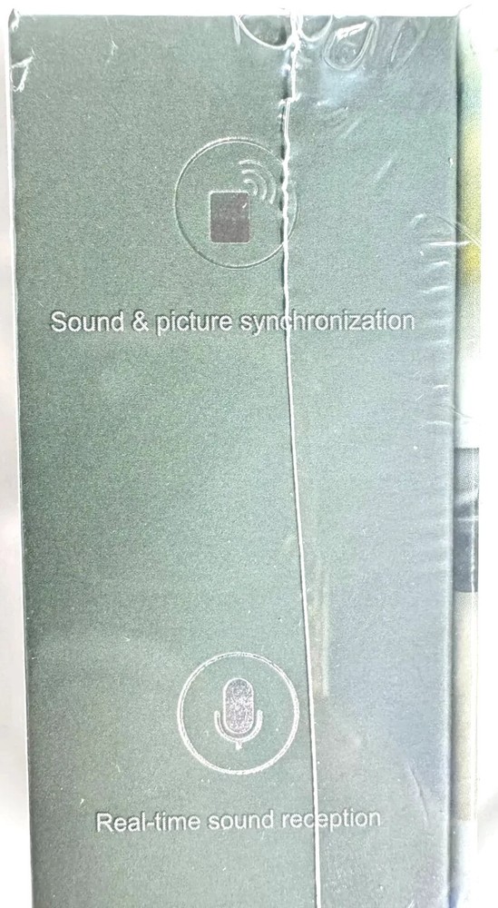 M1 AUXCO 2 Pack wireless microphone Lavalier Noise Reduction with Charging Case