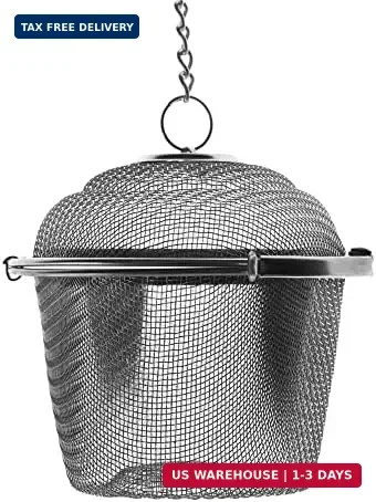 Practical Mesh Filter Reusable Spice Strainer Stainless Steel(M)