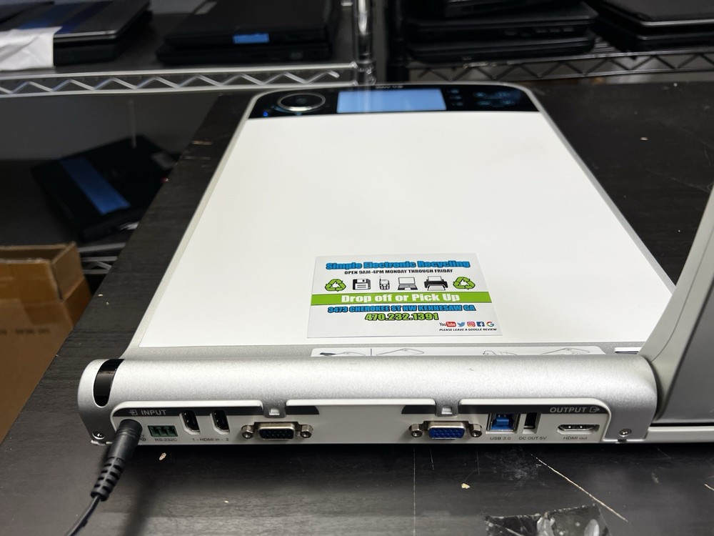 ELMO PX-10E Document Camera Visual Presenter with power adapter