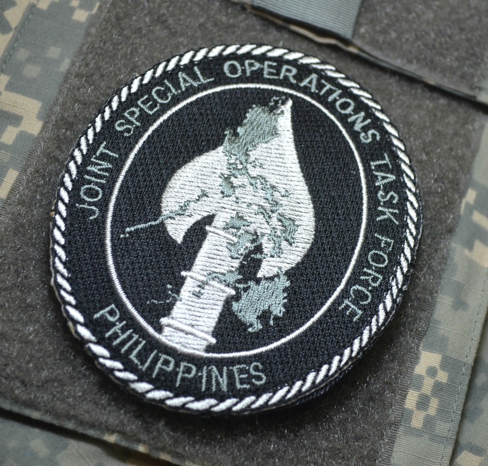 JOINT SPECIAL OPERATIONS TASK FORCE PHILIPPINES (JSOTF-P) velkrö INSIGNIA PATCH