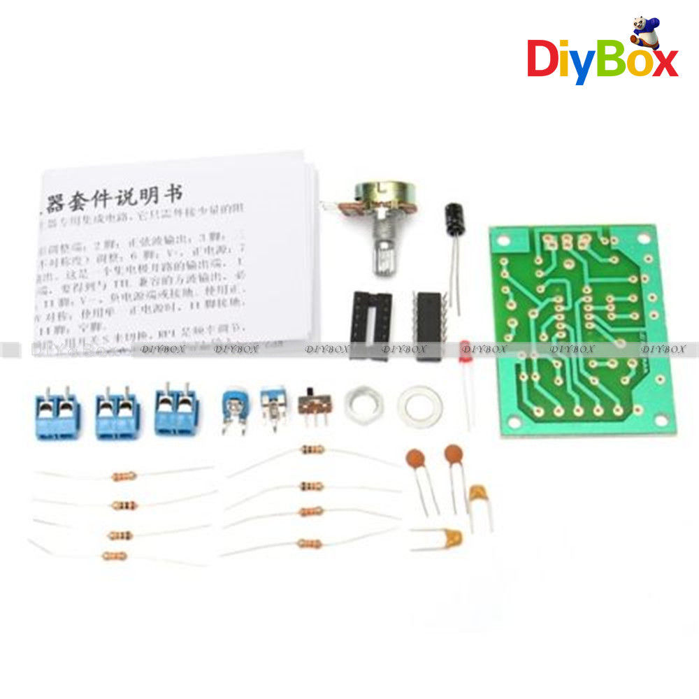 ICL8038 Function Signal Generator Module Sine Square Triangle Wave Output Sets D