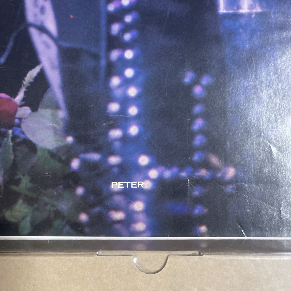 KISS SUPER RARE Peter Criss Vintage 1977 Aucoin Beth Concert Poster Boutwell VG