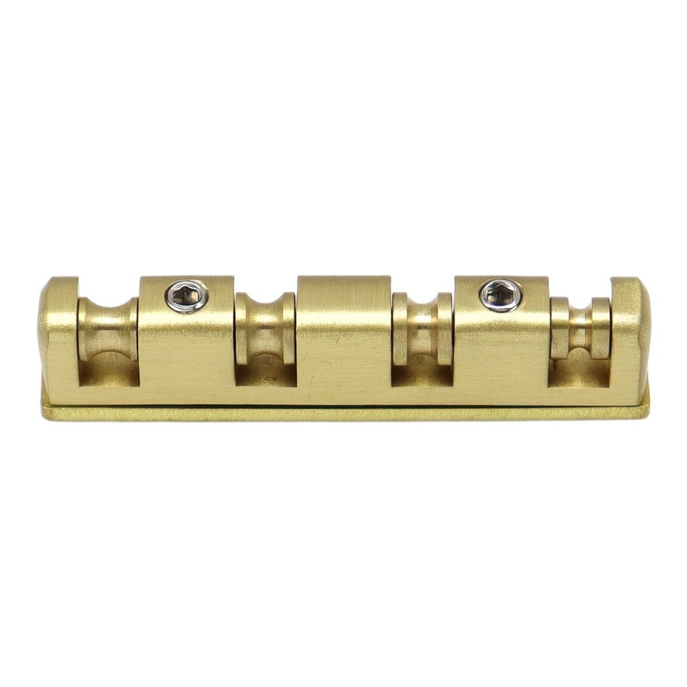 4 String Bass Nut 38mm Split Regulation Adjustable Height Brass Roller Nut