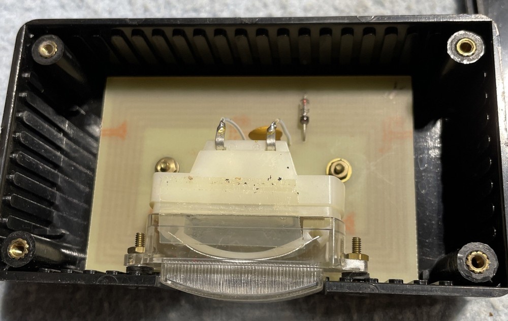Vintage Simple RF Field Strength Meter .