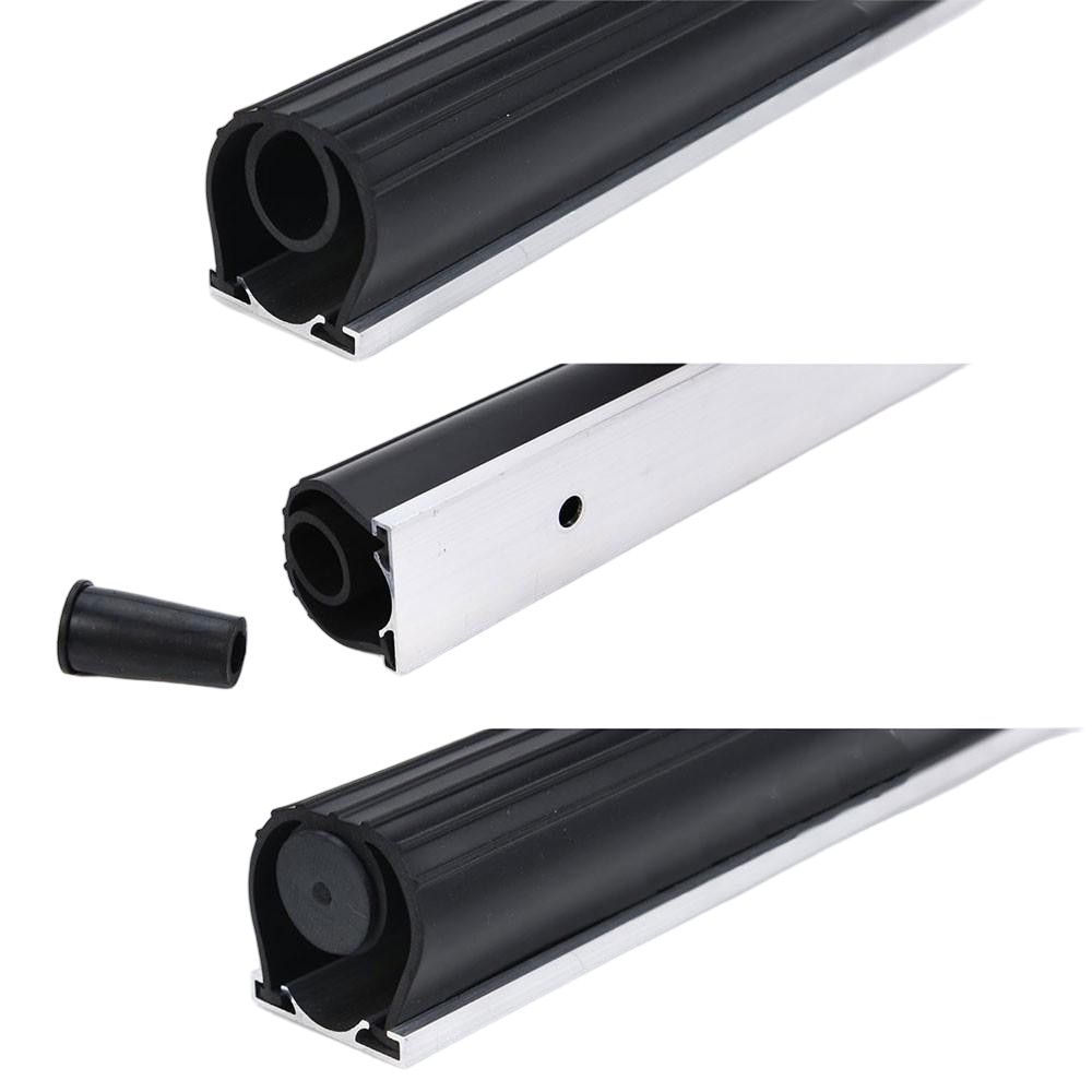 16Ft Garage Door Bottom Buffering Seals Weatherproof Sealing Rubber Universal
