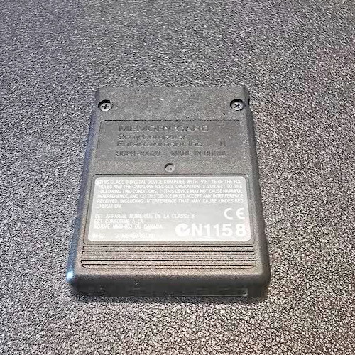 OEM Sony Memory Card 8MB External Attachment MagicGate - Black. Tested Working.